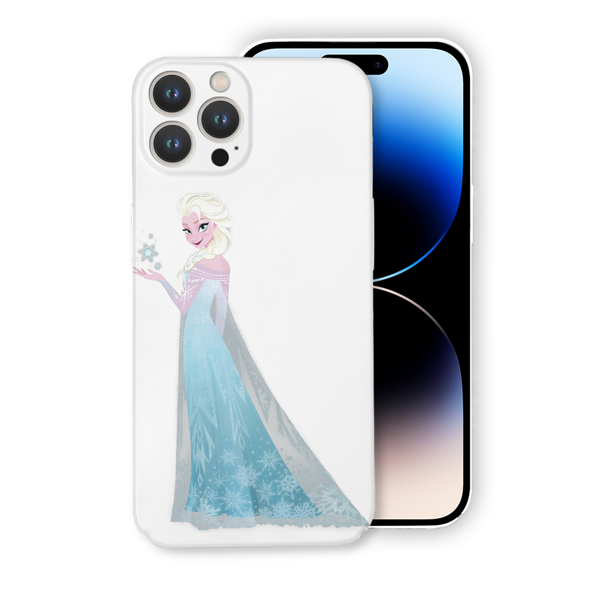 （画像用） アナと雪の女王 アンナ エルサ Frozen Anna Elsa 【iPhone 14シリーズ対応】ハードケース